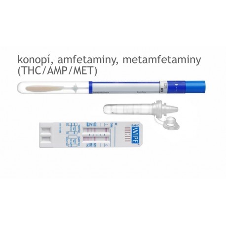 TEST NA DROGY – MAVAND Rapid WIPE S® - 3 drogy (THC/AMP/MET)