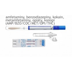 test na drogy – MAVAND Rapid WIPE S® - 6 drog (amfetamin/benzodiazepiny/kokain/metamfetamin/opiáty/konopí)